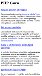 Mobile Screenshot of phpguru.cz