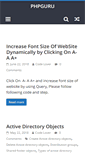Mobile Screenshot of phpguru.in